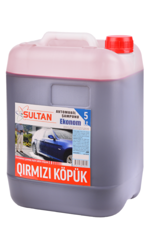 SULTAN Avtomobil sampunu Ekonom 5 l Red